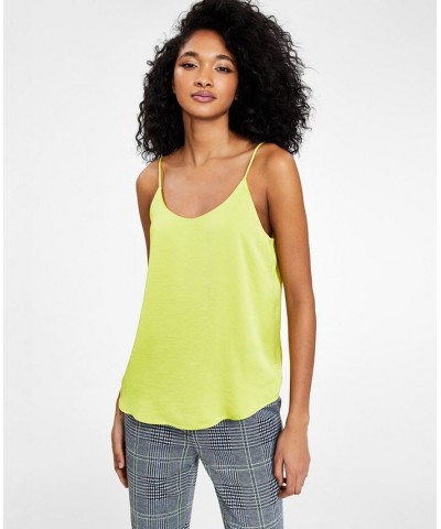 Women's Textured Jacket Camisole & Pants Lemon Lime $50.66 Suits