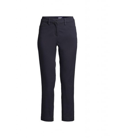 School Uniform Women's Regular Mid Rise Chino Crop Pants Classic navy $23.98 Pants