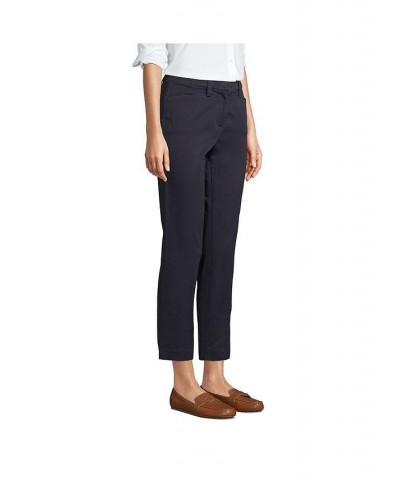 School Uniform Women's Regular Mid Rise Chino Crop Pants Classic navy $23.98 Pants