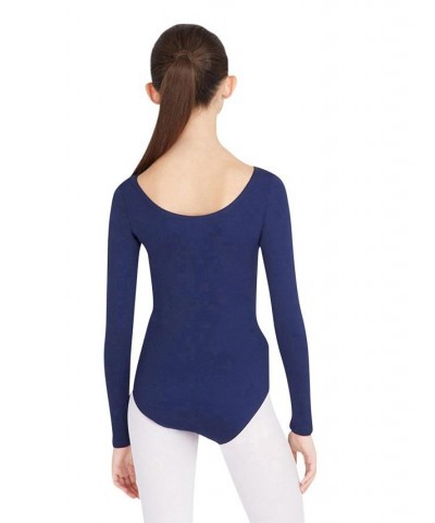 Long Sleeve Leotard Sand $19.91 Tops