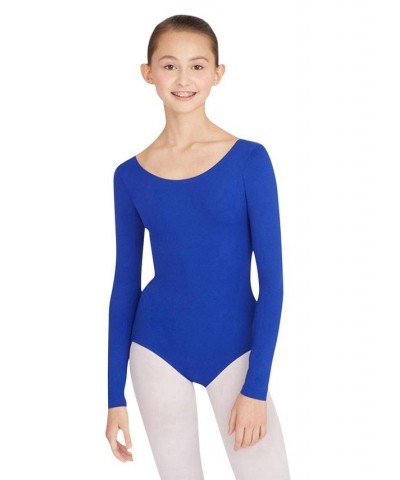 Long Sleeve Leotard Sand $19.91 Tops