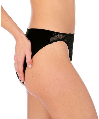 Women's Marquee French Cut Lace Underwear 772306 Black $13.14 Panty