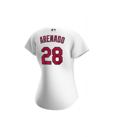 Authentic MLB Apparel St. Louis Cardinals Women's Official Player Replica Jersey - Nolan Arenado White $55.10 Jersey