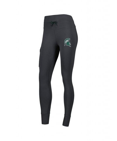 Women's Charcoal Michigan State Spartans Omni-Wick Trek Leggings Charcoal $24.00 Pants