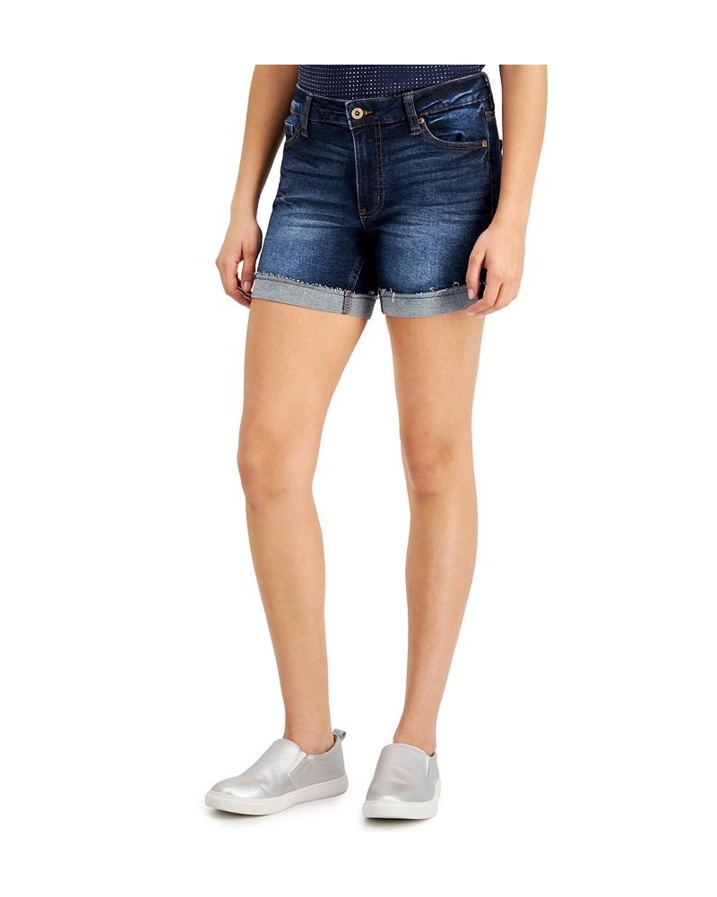 Juniors' Cuffed Denim Shorts Getaway $11.25 Shorts