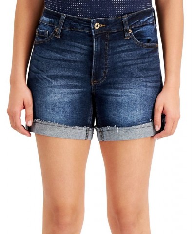 Juniors' Cuffed Denim Shorts Getaway $11.25 Shorts