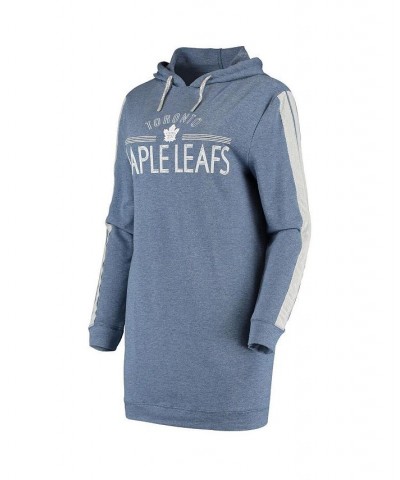 Women's Navy Toronto Maple Leafs Prodigy Hooded Nightshirt Navy $33.59 Pajama