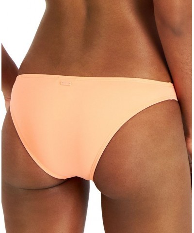 Juniors' Beach Classics Bikini Bottoms Orange $27.84 Swimsuits