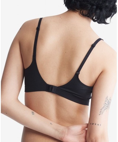 Women's Bonded Flex Balconette Bralette QF6609 Black $17.72 Bras