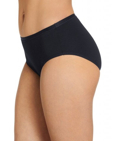 Women's Worry Free Hipster Underwear 2583 Black $11.79 Panty