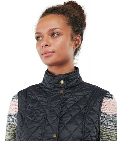 Women's Otterburn Quilted Vest Black $75.00 Coats