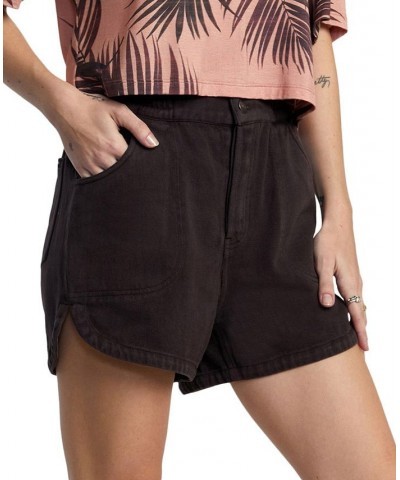 Juniors' Venice Twill Shorts Java $35.70 Shorts