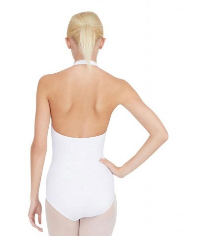 Halter Leotard White $15.40 Tops