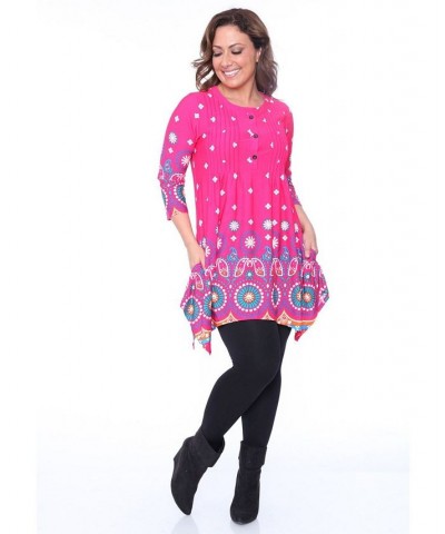 Plus Lucy Top/Tunic Pink $27.28 Tops