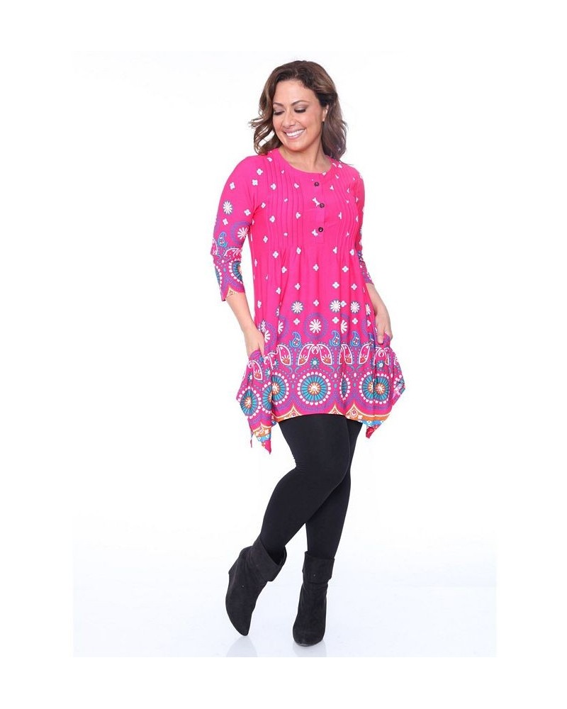 Plus Lucy Top/Tunic Pink $27.28 Tops