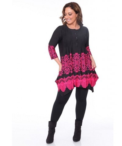 Plus Lucy Top/Tunic Pink $27.28 Tops