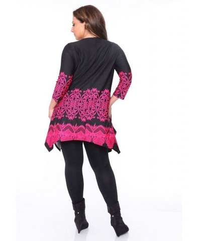 Plus Lucy Top/Tunic Pink $27.28 Tops