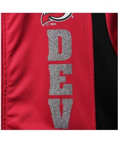 Women's Red New Jersey Devils On Deck Jacket $27.83 Jackets