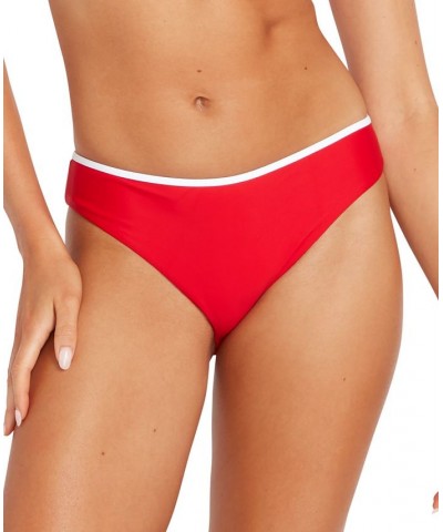 Juniors' Coco Bikini Bottoms Candy Apple $26.66 Swimsuits