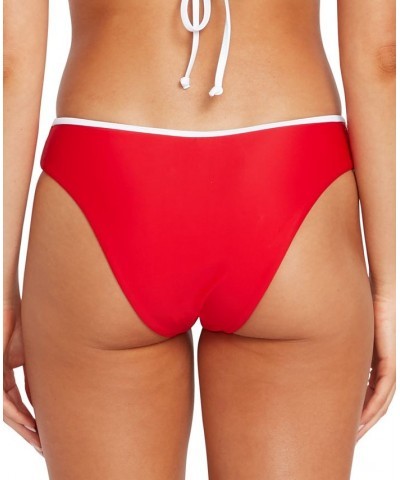 Juniors' Coco Bikini Bottoms Candy Apple $26.66 Swimsuits