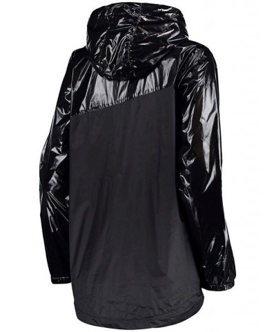 Women's Black Las Vegas Raiders Double-Coverage Full-Zip Hoodie Jacket Black $38.85 Jackets