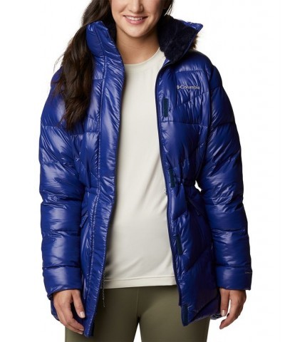 Women's Peak to Park™ II Faux-Fur-Trim Hooded Coat Blue $52.54 Coats