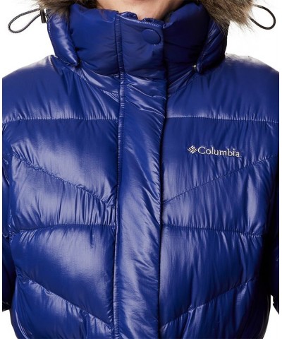 Women's Peak to Park™ II Faux-Fur-Trim Hooded Coat Blue $52.54 Coats