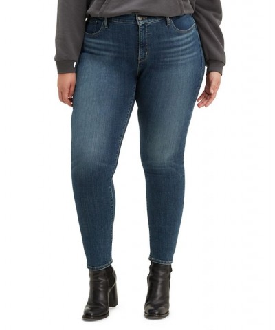 Trendy Plus Size 311 Shaping Skinny Jeans Lapis Maui $37.79 Jeans