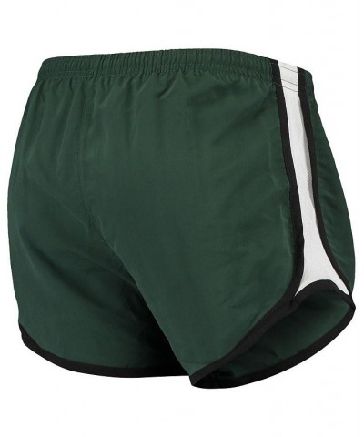 Women's Green and White Michigan State Spartans Elite Shorts Green, White $17.20 Shorts