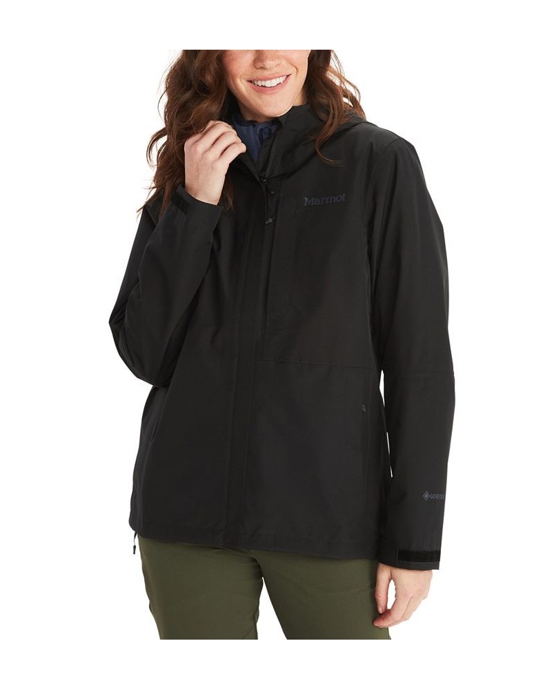 Women's Minimalist Hooded Jacket Black $46.58 Jackets