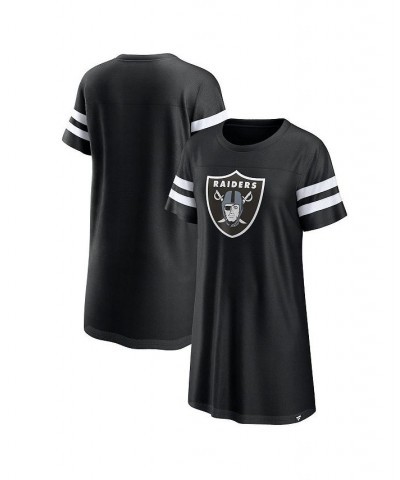 Women's Branded Black Las Vegas Raiders Victory On Dress Black $24.00 Dresses