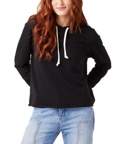 Women's Day Off Hoodie Black $33.62 Sweatshirts