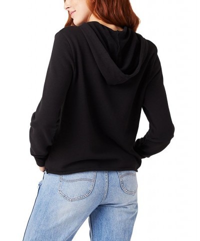 Women's Day Off Hoodie Black $33.62 Sweatshirts