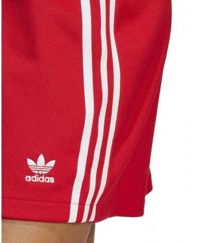 Women's Adicolor Classics 3-Stripes Short Wrapping Skirt Better Scarlet $29.25 Skirts