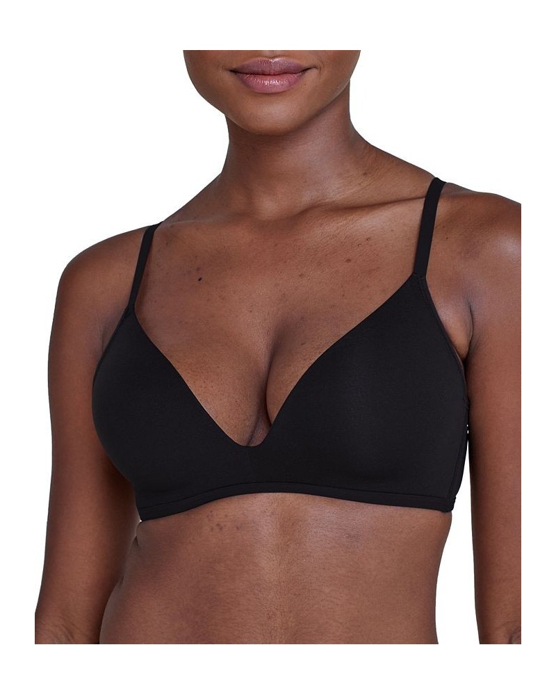 Women's Prestige Wireless Push Up Bra Black $25.02 Bras