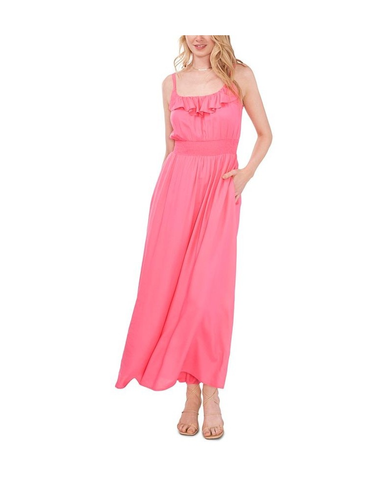 Women's Maxi Dress Pink $32.45 Dresses