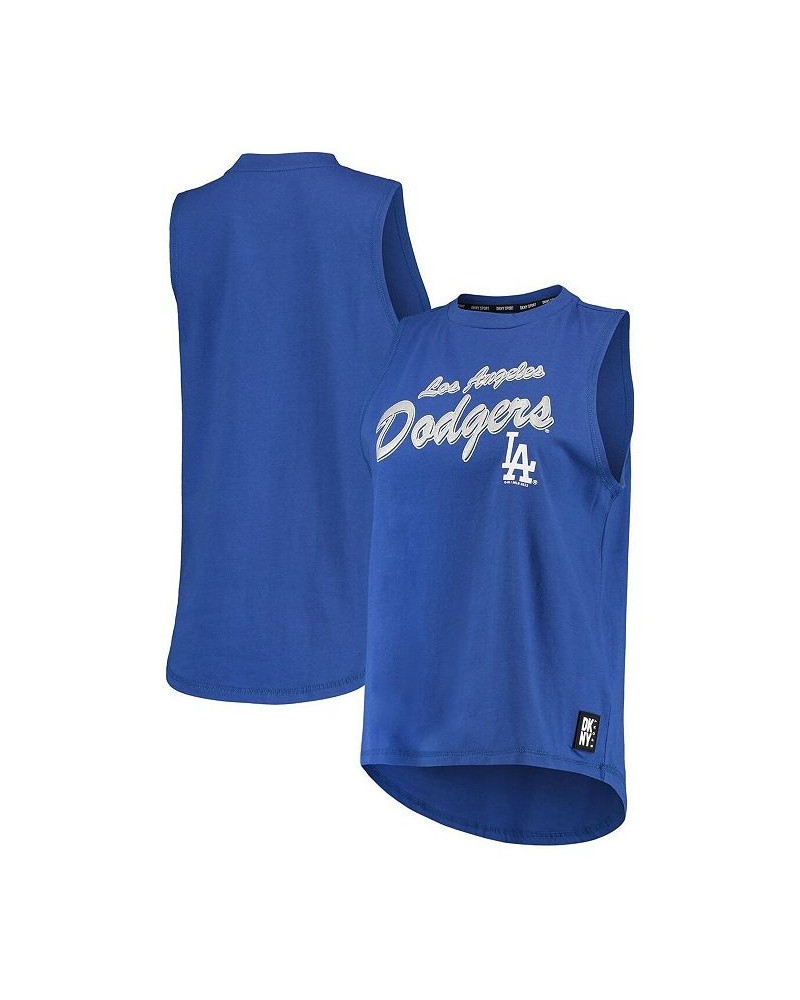 Women's Royal Los Angeles Dodgers Marcie Tank Top Royal $22.55 Tops