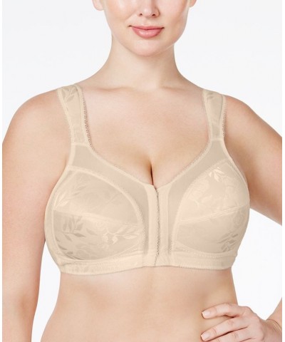 18 Hour Front Close Ultimate Shoulder Comfort Wireless Bra 4695 Online Only Tan/Beige $11.25 Bras