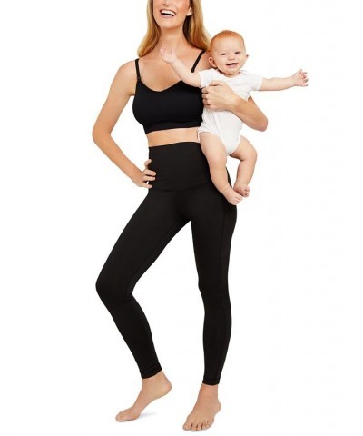 MAMA PRIMA™ Performance Post Pregnancy Leggings Black $27.01 Pants