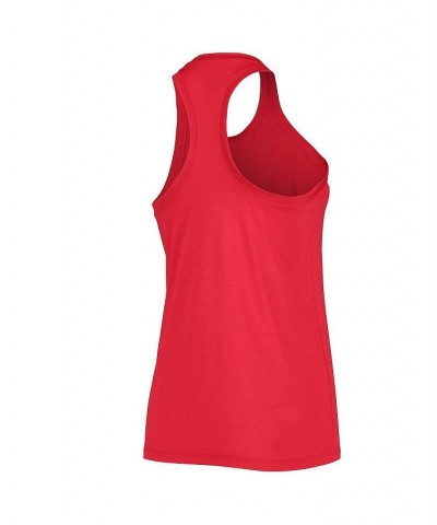 Women's Red Georgia Bulldogs Arch and Logo Classic Performance Tank Top Red $23.09 Tops