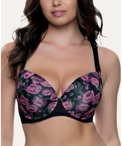 Paramour Women's Carolina Lacerback T-shirt Bra Dark Rose $18.42 Bras