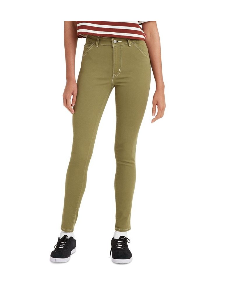 Women's 721 High-Rise Skinny Slant Pocket Jeans Martini Olive $29.49 Jeans