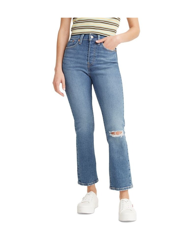 Women's Wedgie Straight-Leg Cropped Jeans Fall Star $40.79 Jeans