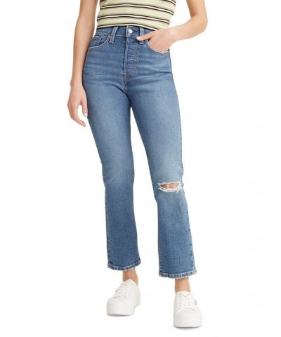 Women's Wedgie Straight-Leg Cropped Jeans Fall Star $40.79 Jeans