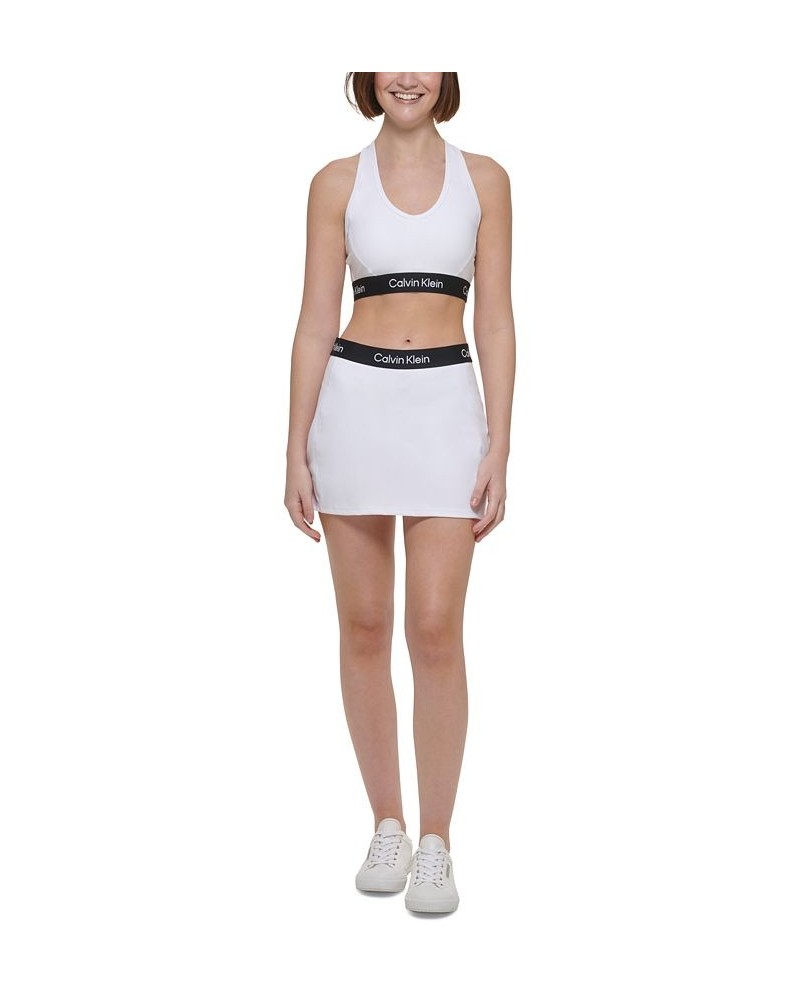 Women's A-Line Logo Skort White $34.06 Shorts