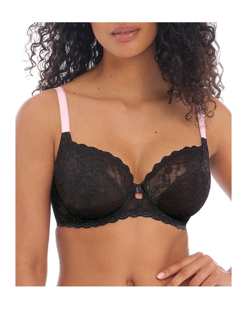 Offbeat Underwire Plunge Bra AA5452 Black $31.82 Bras