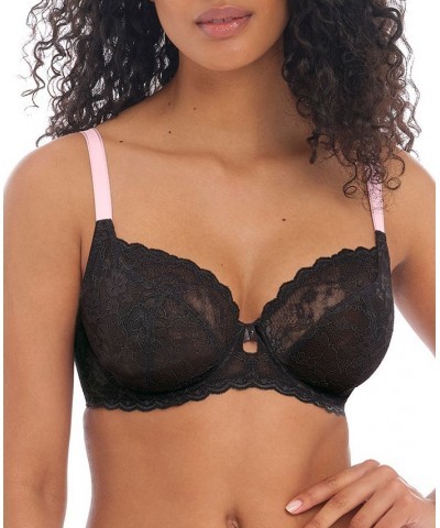 Offbeat Underwire Plunge Bra AA5452 Black $31.82 Bras