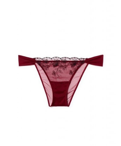 Sofia Women's Cheeky Panty Dark red $12.23 Panty