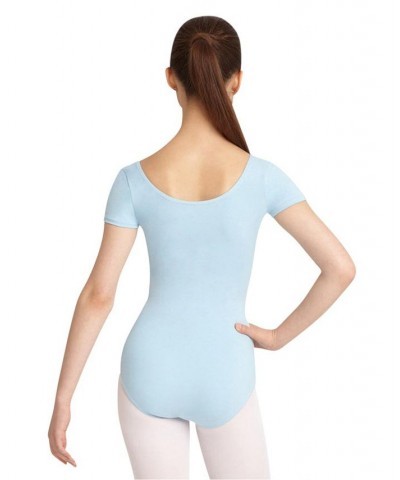 Short Sleeve Leotard Hunter $20.36 Tops