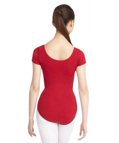 Short Sleeve Leotard Hunter $20.36 Tops